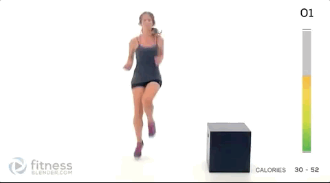 move  :high knees 原地高抬腿,双腿膝盖尽可能抬高,速度越快越好.