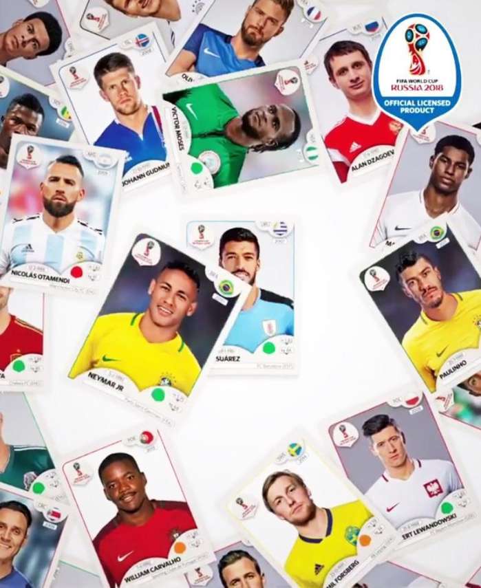 2018世界杯球星卡发布！小伙伴们那些年珍藏过的球星卡还在吗？