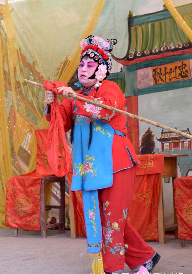 博爱县怀邦剧团直属剧团演出的传统怀梆戏“老少换”剧照图集