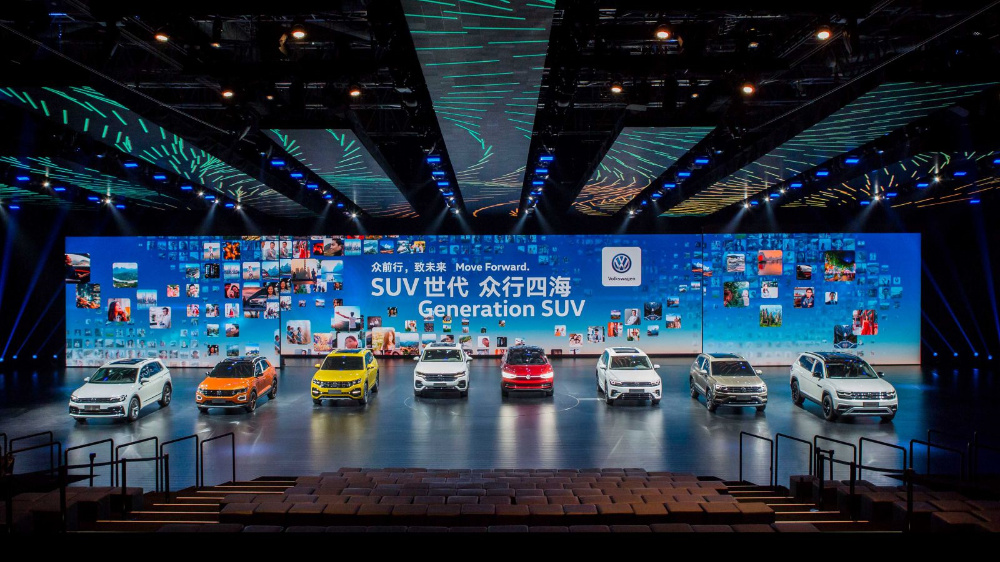 没有一点点防备，大众一口气发布4款全新SUV