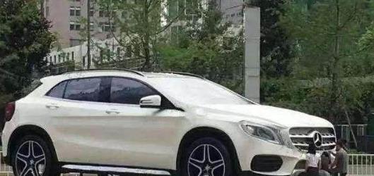 这辆巨无霸号的大奔姚明踩凳子上去都坐上不去!