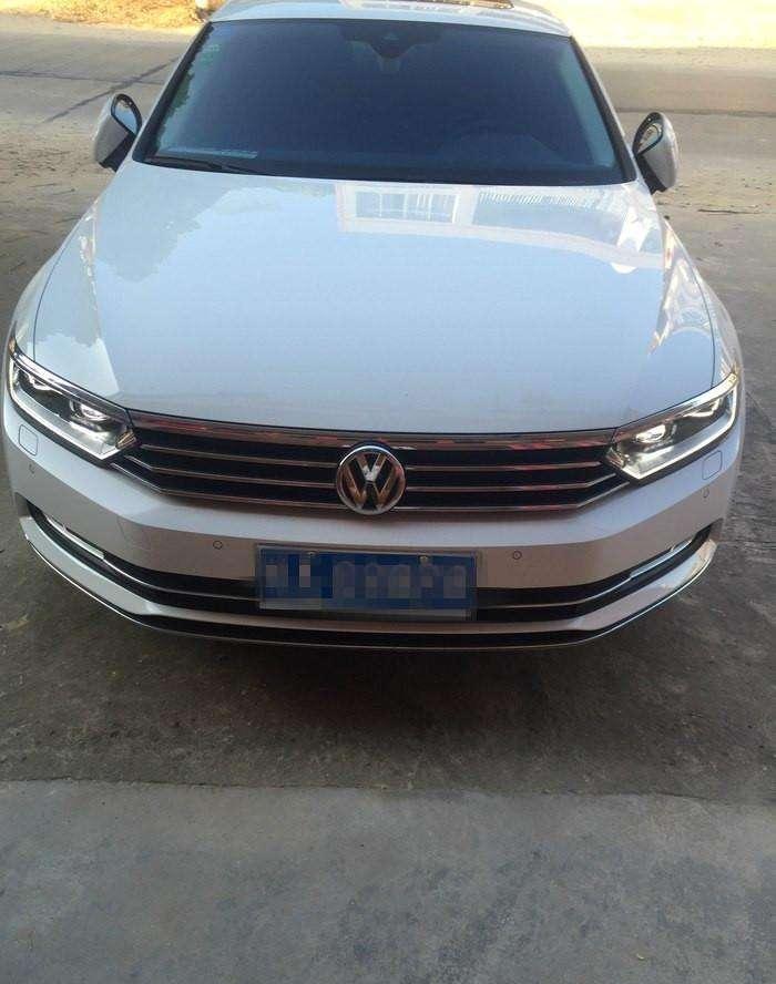 作为一个28岁的人, 都说我开迈腾显得老气? 白色简直是太适合