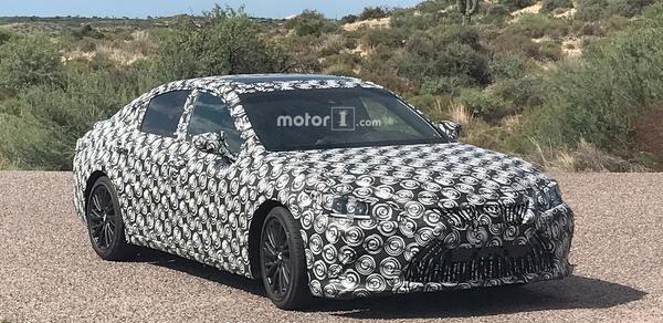 全新雷克萨斯ES谍照曝光 有望2018年发布