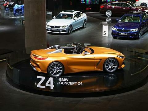 宝马带来了全新Z4跑车的概念车版车型！