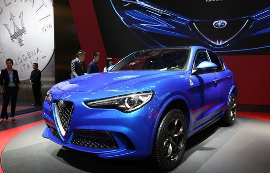 跃马血统/3.9秒破百 Stelvio QV售103.8万