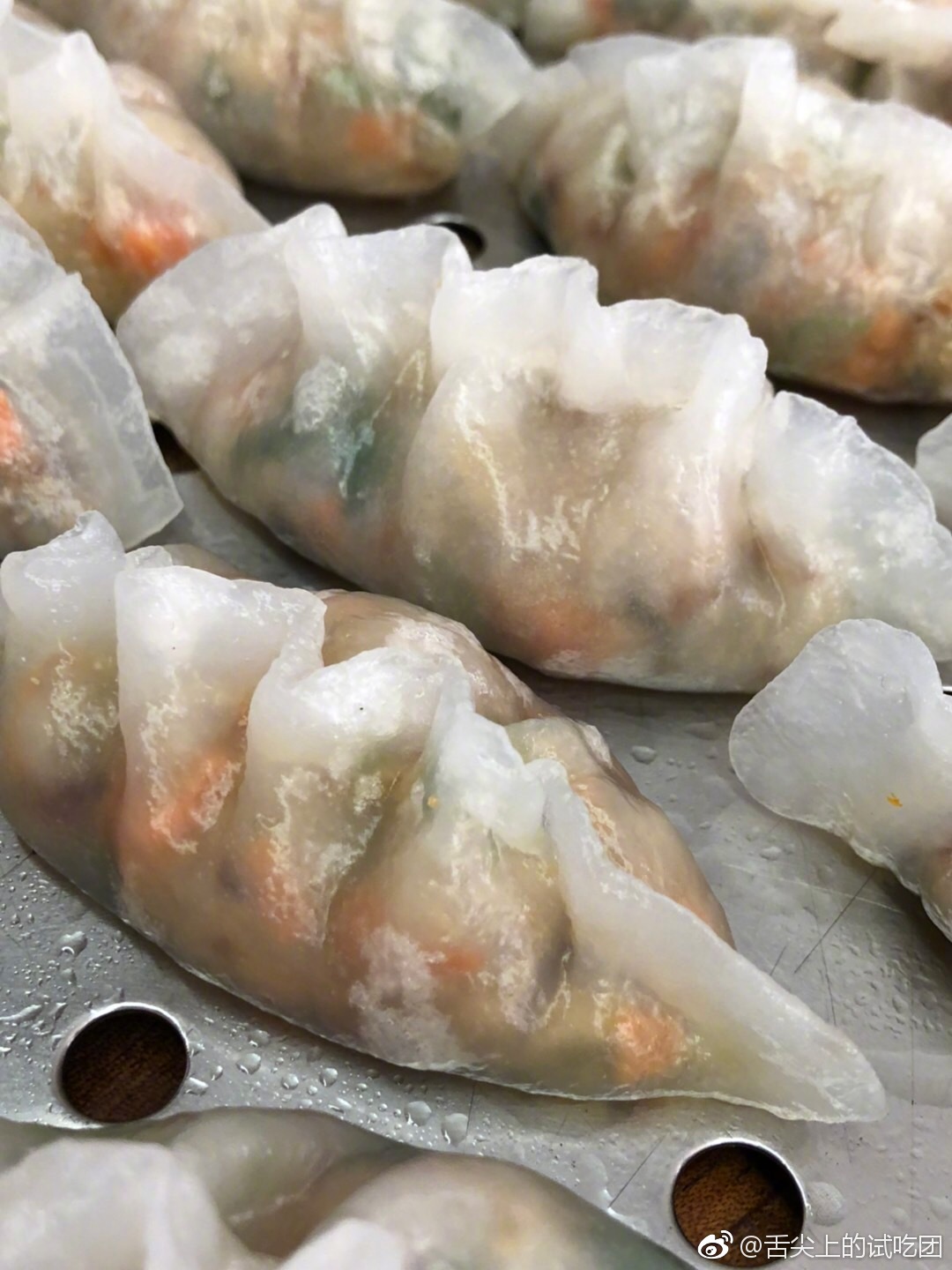 今天学做潮州粉粿,水晶饼和奶油马拉盏,半透明的粉粿特别好吃_新浪