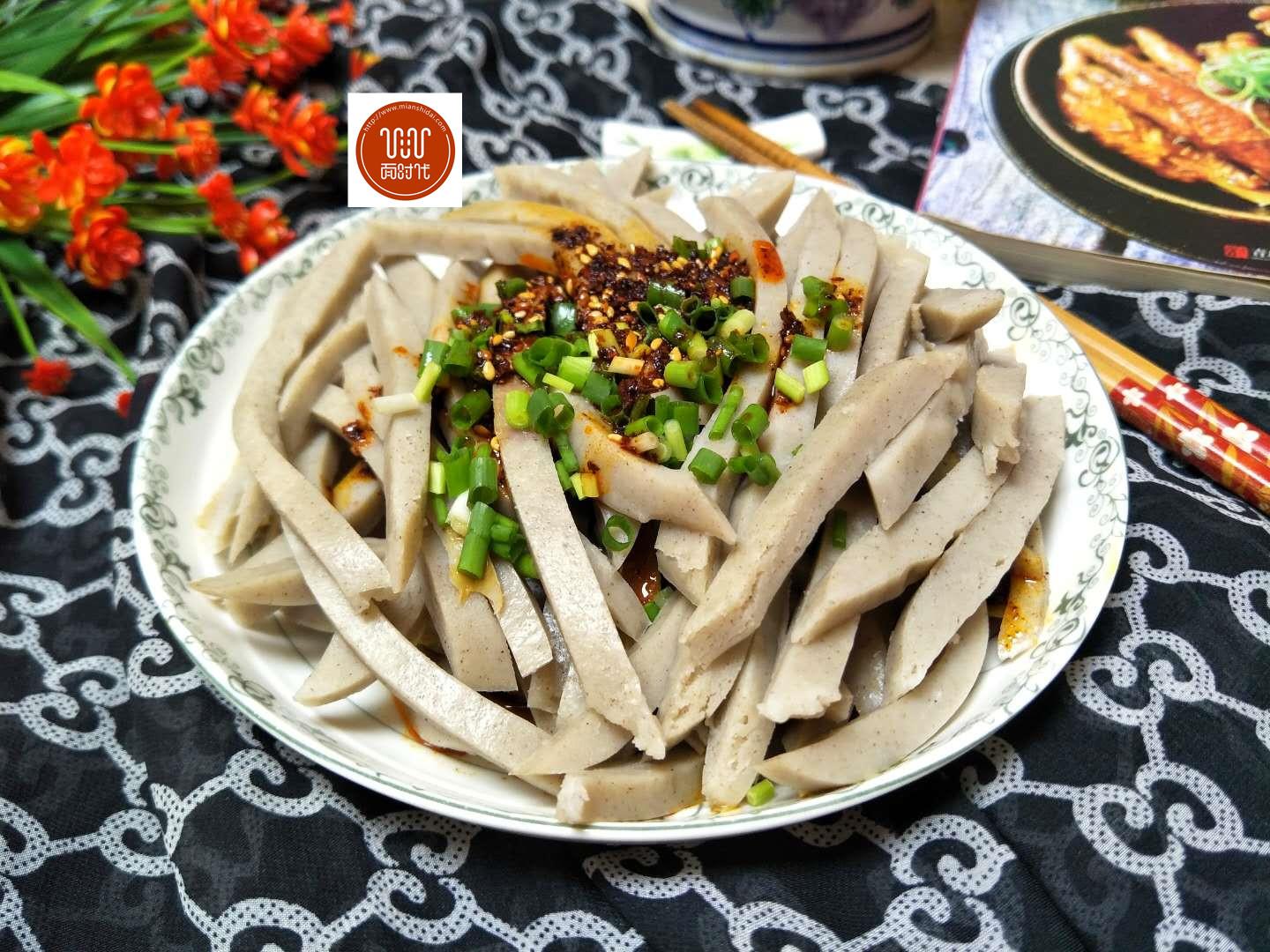 山西特色小吃荞麦碗托做法,口感劲道爽滑,比凉