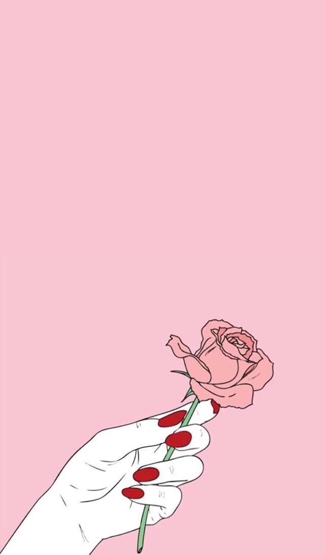 精选80张粉色系壁纸，听说女生都拒绝不了粉色?