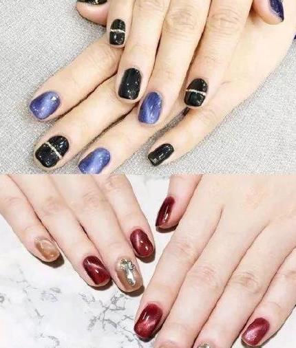 猫眼石美甲教程步骤Get!