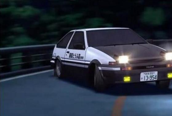 卖豆腐车丰田AE86