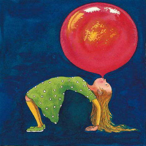 屋顶破了一个洞