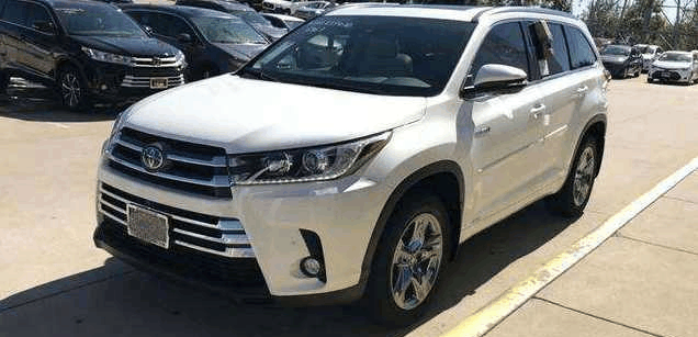 全新6座汉兰达实车到店, 6年免检! 或售24万, 前脸霸气不输Q7!