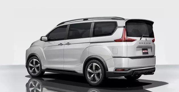 跨界MPV还是面包车 四驱三菱得利卡最新谍照