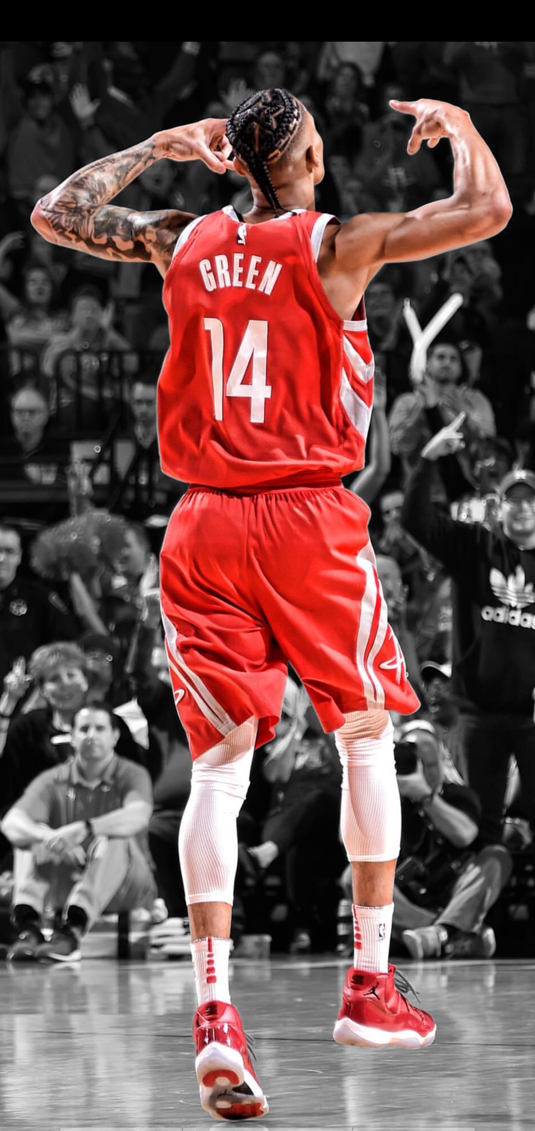 火箭官方出的手机壁纸,拿去吧