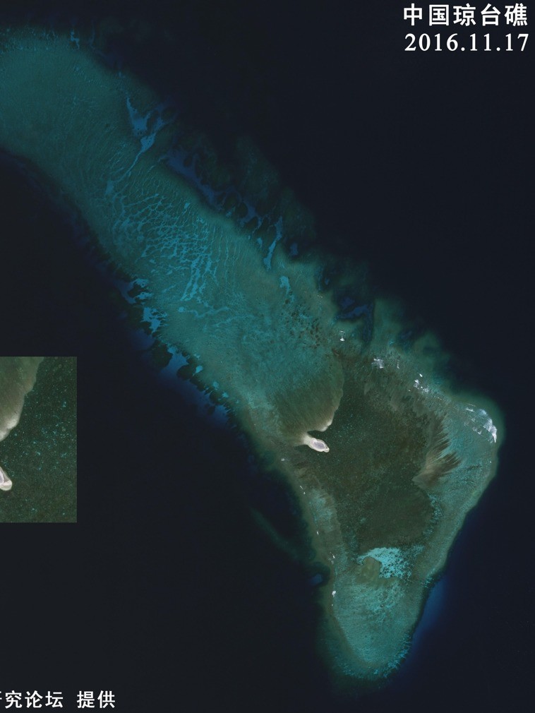 常态化管控 中国海警船巡逻南沙琼台礁