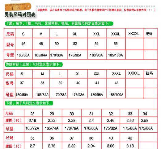 风衣尺寸表_风衣放码尺寸(3)