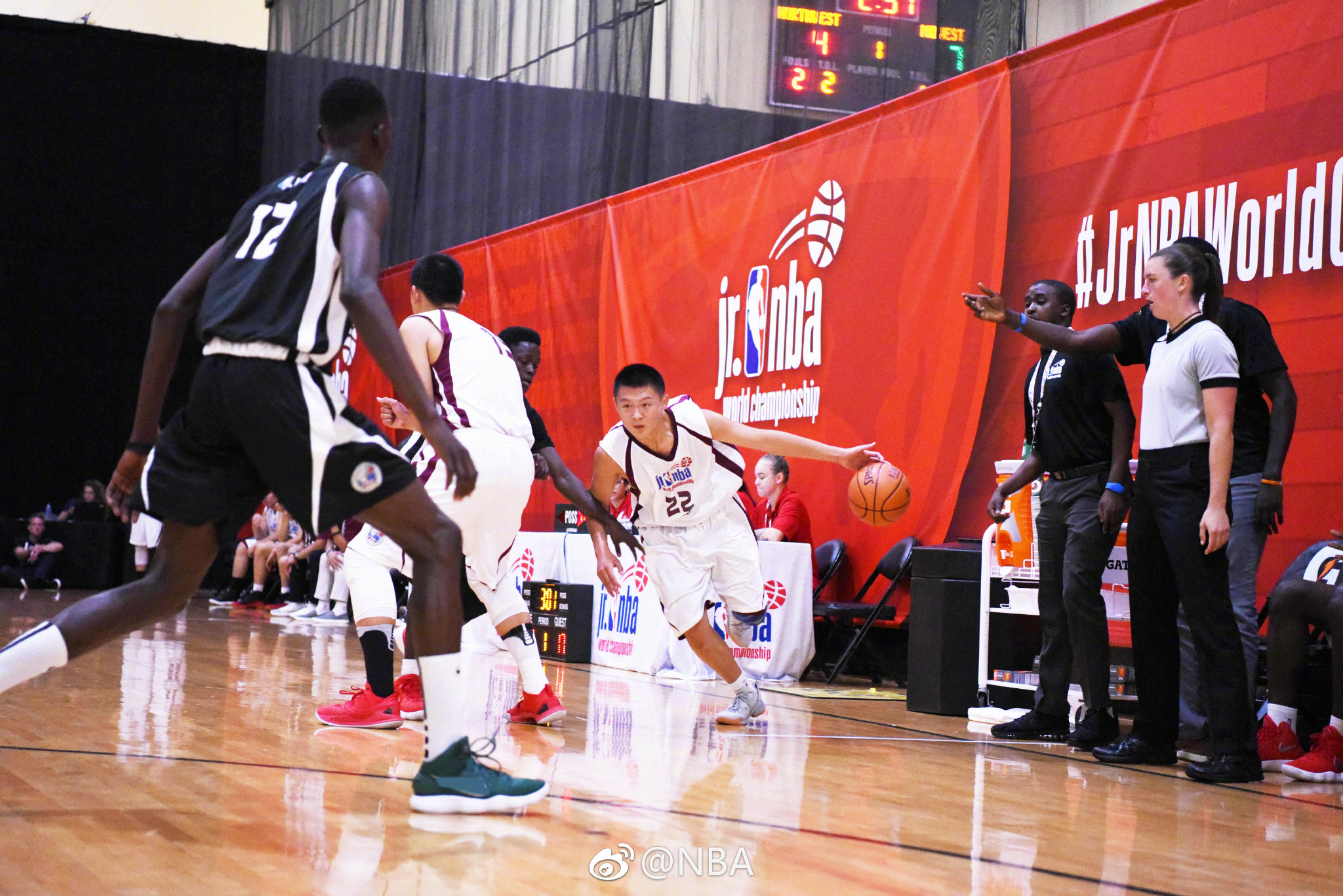 2018 Jr. NBA世界冠军赛小组赛于当地时间8月