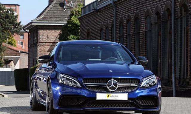 宝马M4要小心了，施密特奔驰AMG C63已有近600匹实力