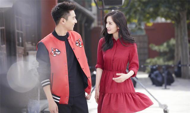 杨幂赵又廷情侣装有夫妻相 圆圆恺威却成了"小三" 网友: 在一起