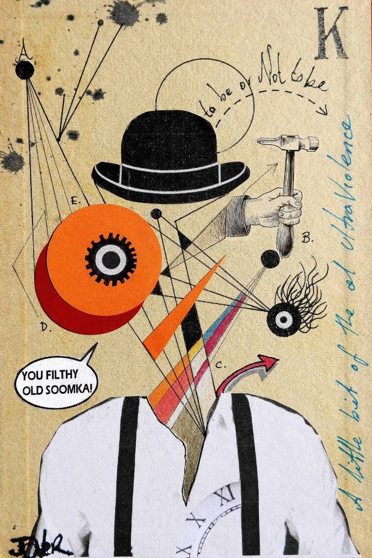 "影人与他们的作品"拼接画艺术欣赏by loui jover.
