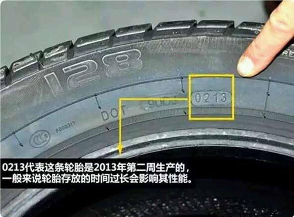 夏天来了,别被轮胎“吓”一跳,上面的这4个数字你有注意过吗?