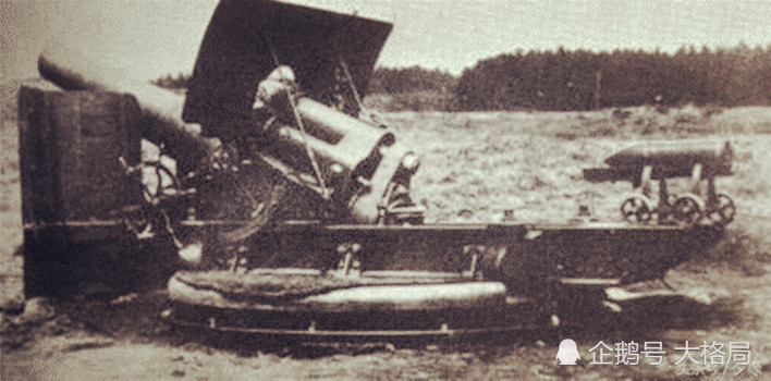 二战日军的设计奇葩一款240毫米口径榴弹炮,威