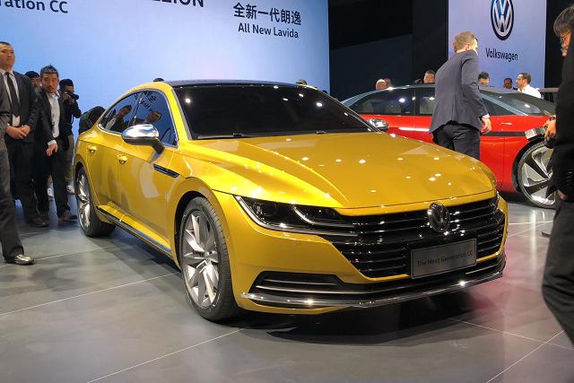 大众品牌之夜三款新车首发 全新CC终于入华了