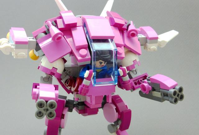 乐高《守望先锋》英雄大集合,从机甲到人仔!