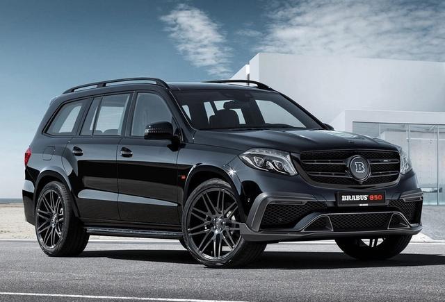 比兰博基尼LP610还高240匹 Brabus改装奔驰GLS63的升级方案