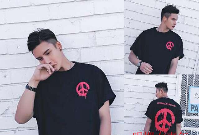 帅气发型: 时尚帅气的男生三七分韩式烫发发型!