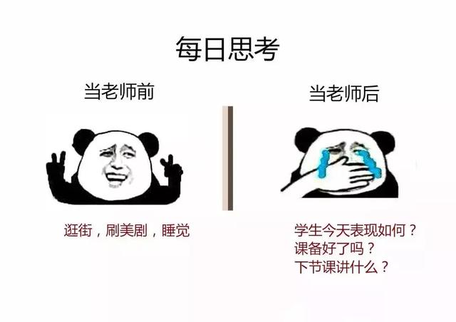 当老师前vs当老师后:笑着看开头,哭着看结尾