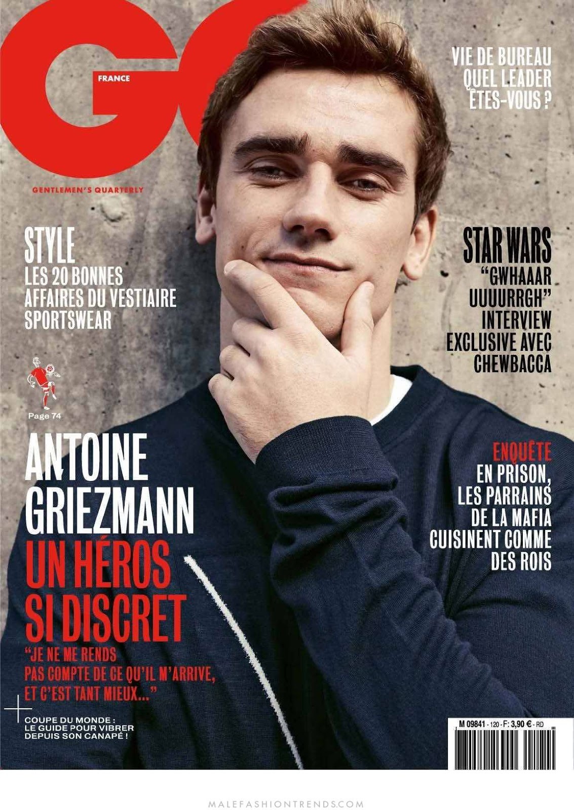 封面人物--格里兹曼(Antoine Griezmann)