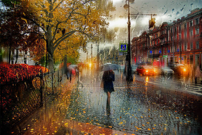 下雨天的意境之美(ins:eduard gordeev)