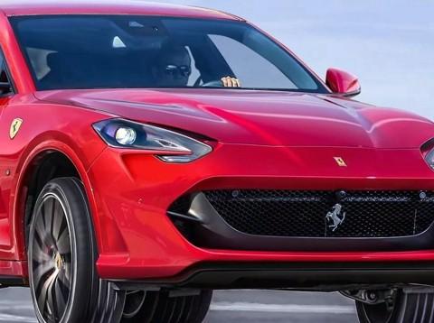 法拉利要造SUV了？看到458的保险杠贴满胶布，网友：这就是理由