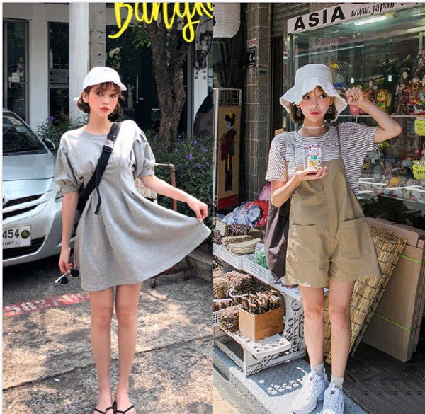短发美眉夏季穿搭不犯愁 少女感搭配甜美又可爱