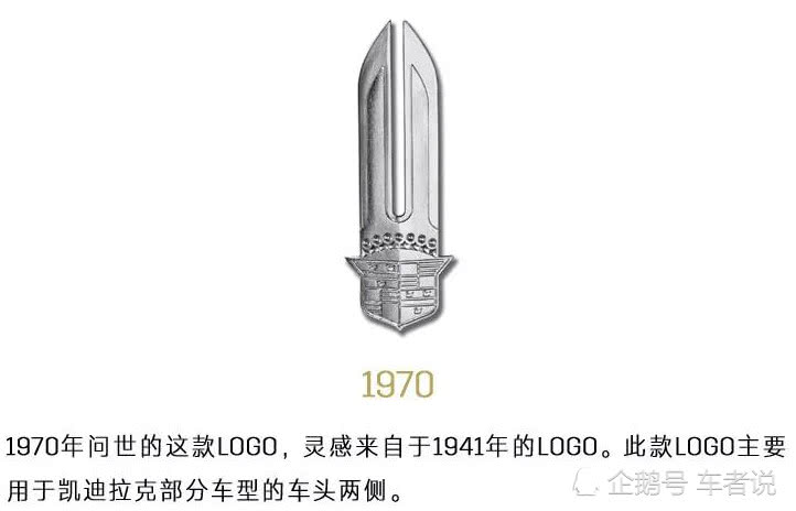 凯迪拉克的车标进化史,这些皇冠盾牌车标你大