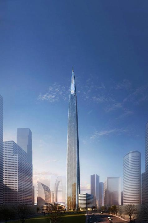 中国最高的6座大厦 第一座高达838米 将超越迪拜成为世界第一高楼