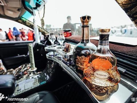 暗黑社会哥！丰田皇冠VIP改装。