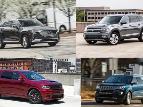 三排7座中大型SUV  从最差到最好排名（第1-6）进口和国产都在内