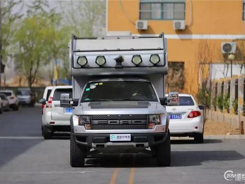 福特皮卡底盘百万越野房车 A1本驾驶 注定属于老司机的玩物了