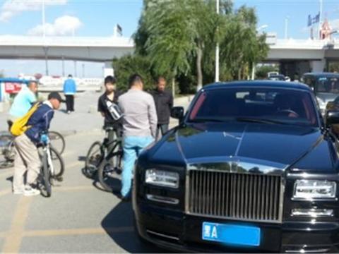 北京最牛的奥迪，车牌五连号，车牌配车，连劳斯莱斯都惹不起！