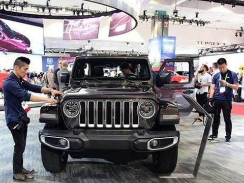 全新Jeep牧马人，新车将在北京车展上亮相并将在7月份上市