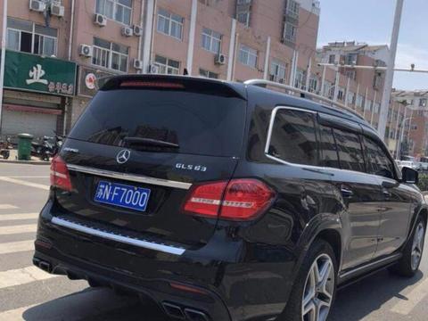 沭阳惊现奔驰GLS63，暴力大玩具
