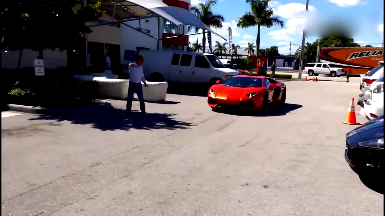 兰博基尼超级跑车Aventador lp700霸气外形