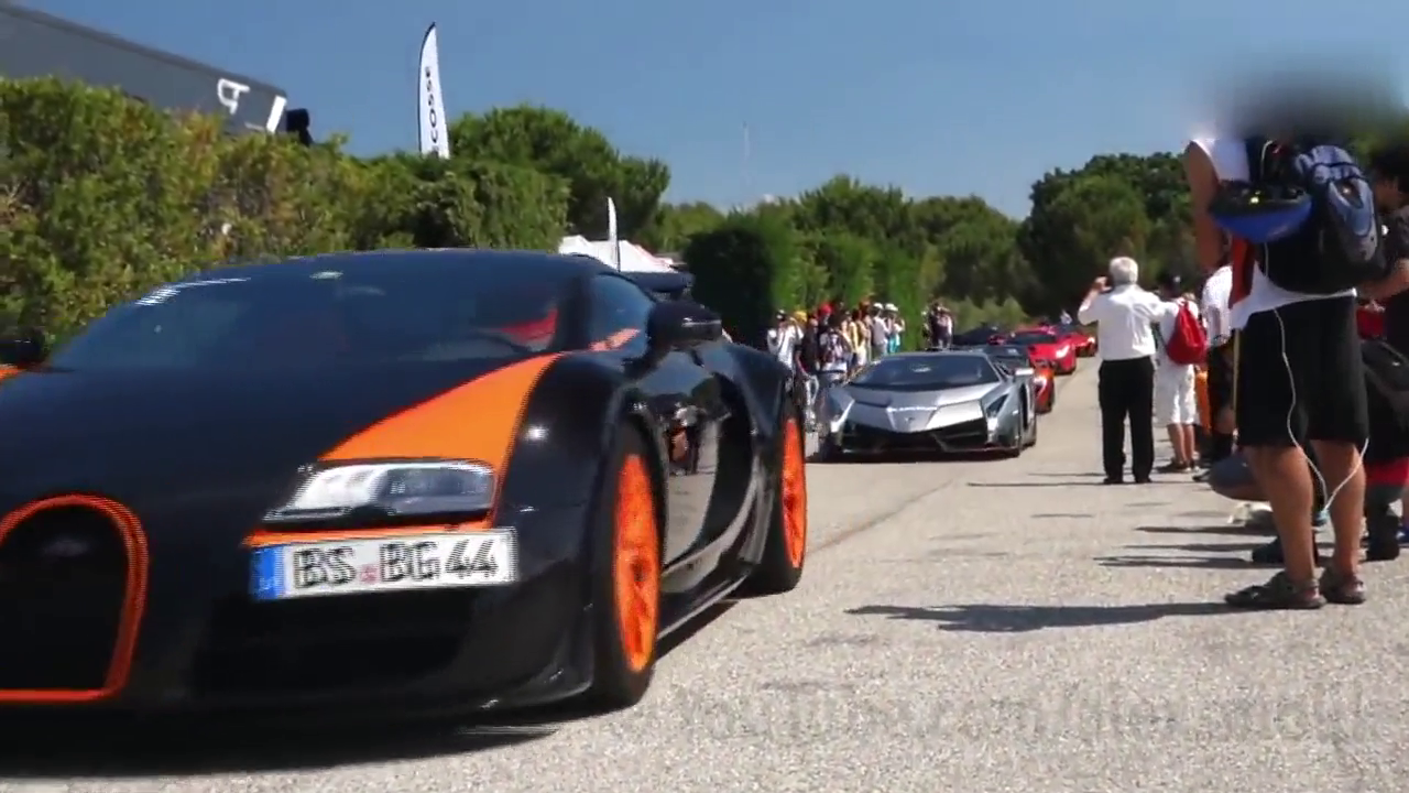 阵容超强大！每辆过千万齐聚全球限量超级跑车