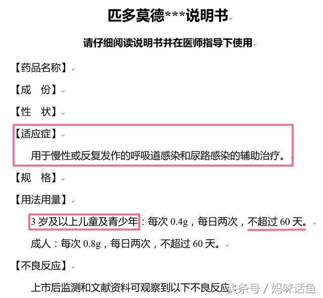 这些儿童禁药名单你知道吗?一定要记住这些药