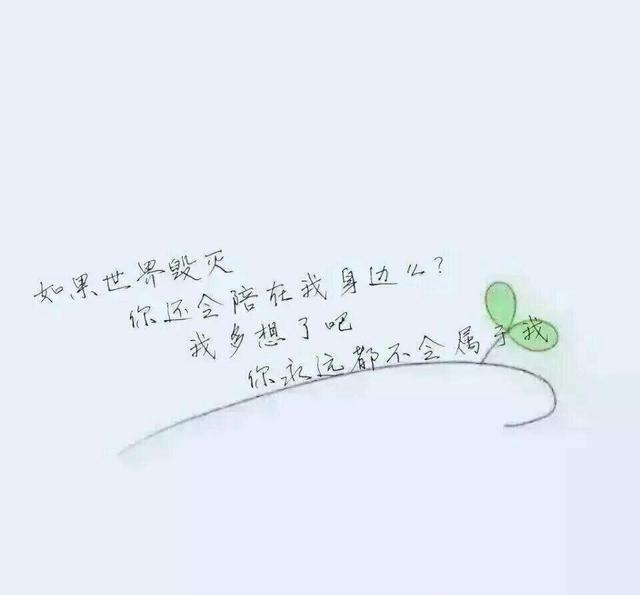 疏远的原因,大概就是我需要你的时候,你恰好都不在