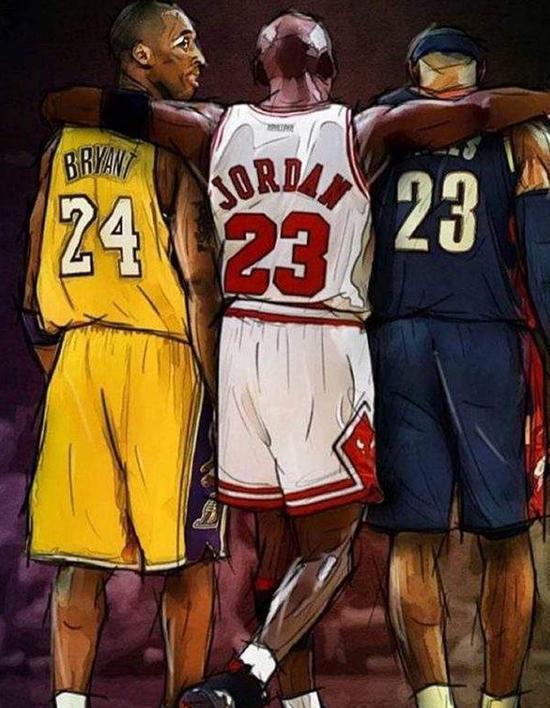 nba历史50大巨星重新排位现役9人科比差点跌前十,无中国人上榜