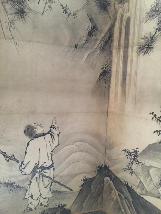 古代的高端户外旅行日本室町时代的艺术家狩野