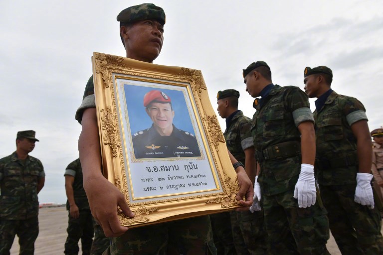 自愿参加救援泰国少年足球队而牺牲的前泰国海